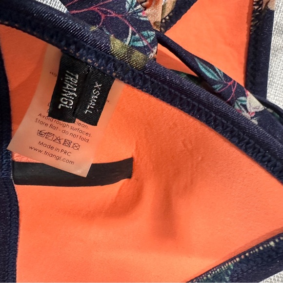 New Triangl Swimwear Delilah Bikini Bottom Only XS 2 pc Neoprene SWIM - Picture 4 of 5